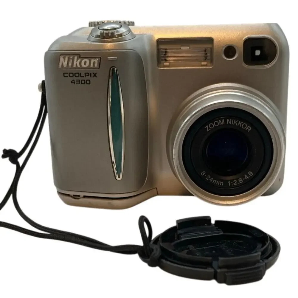 Nikon Coolpix 4300 Silver 4MP Digital Camera UNTESTED